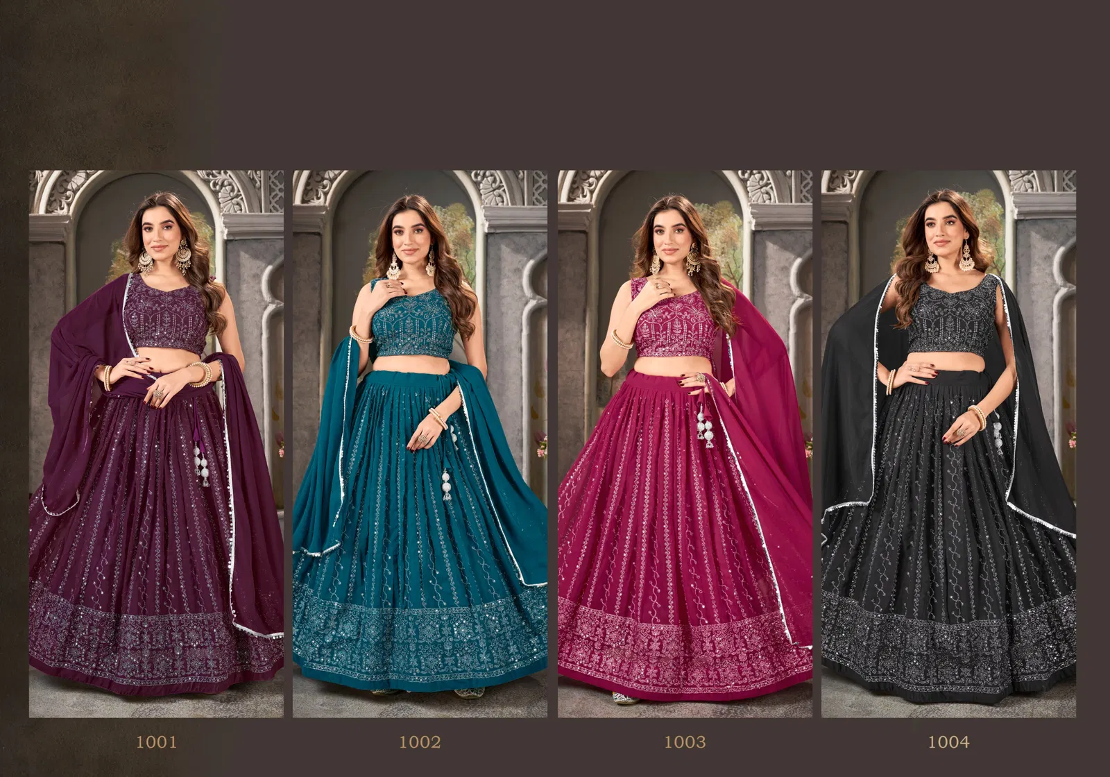 Guzaarish Vol 2 Heavy Embroidery Designer Lehenga Choli Wholesale Manufacturers
